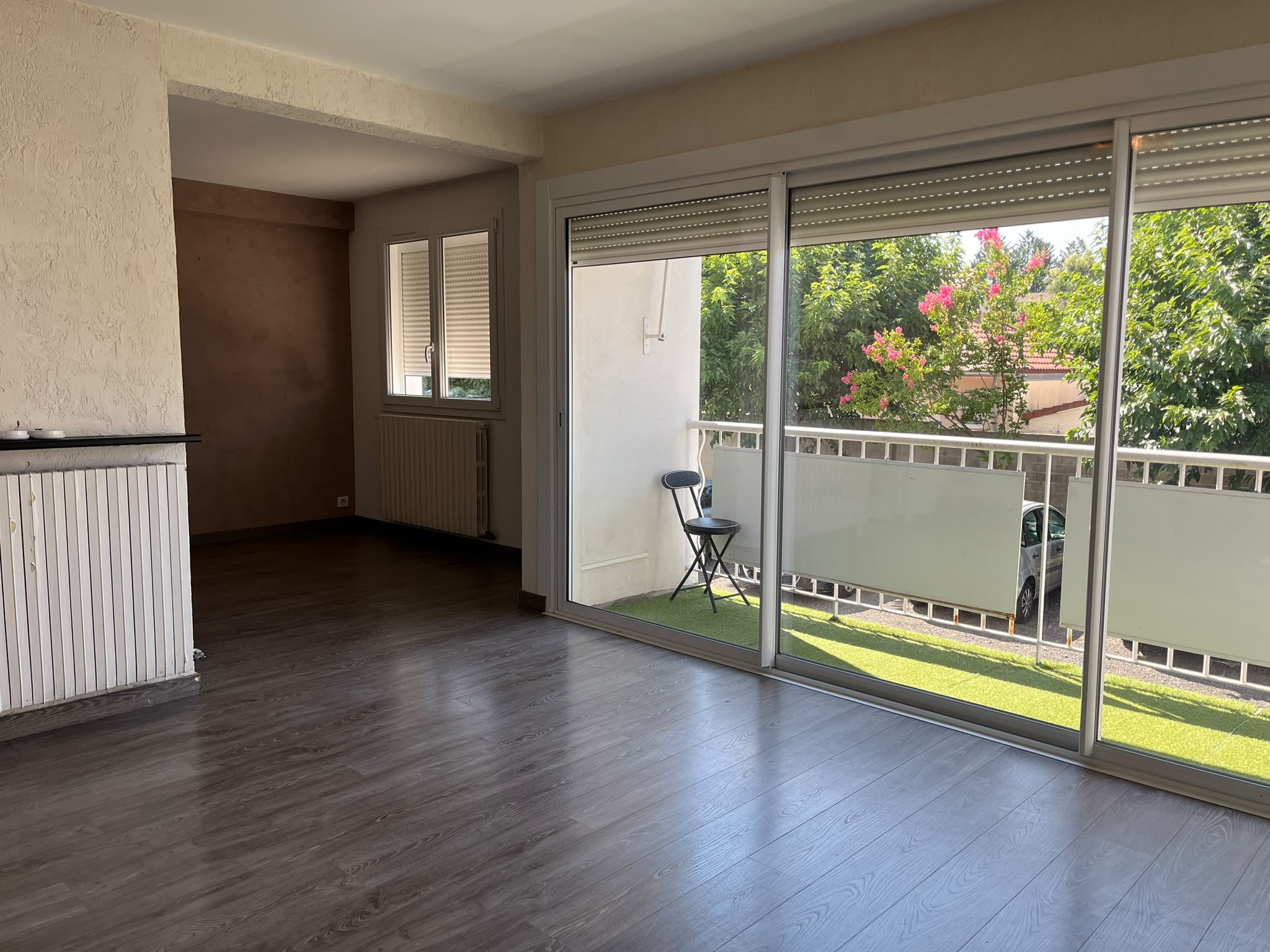 Appartement T3 avec balcon et garage fermé